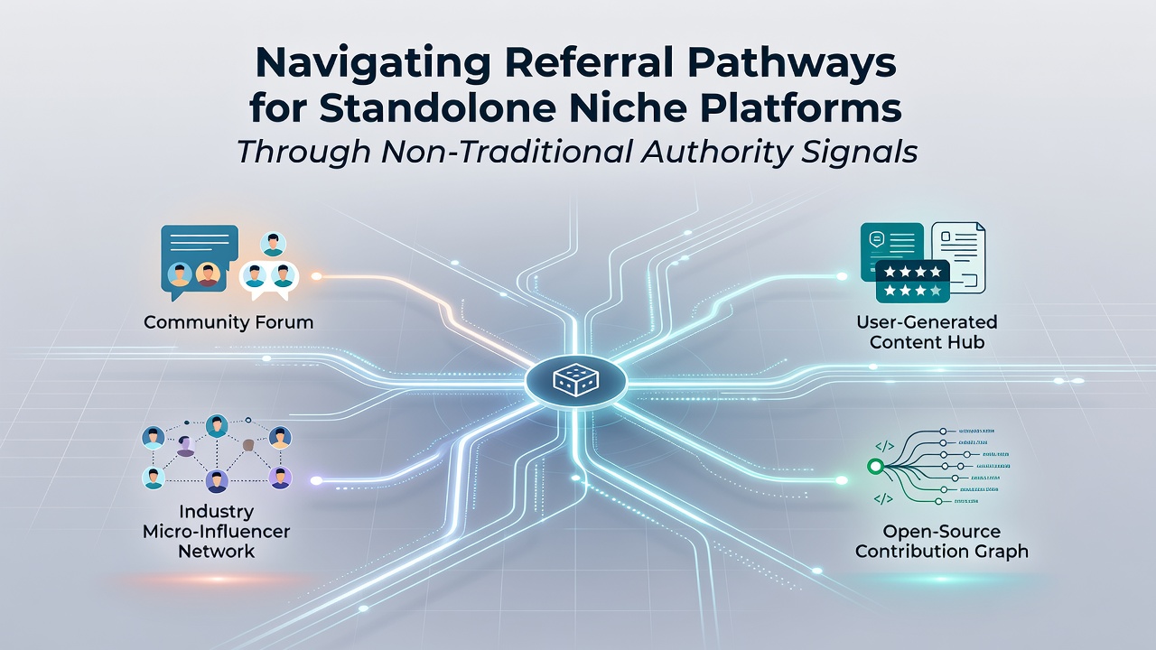 Navigating Referral Pathways for Standalone Niche Platforms Through Non-Traditional Authority Signals
